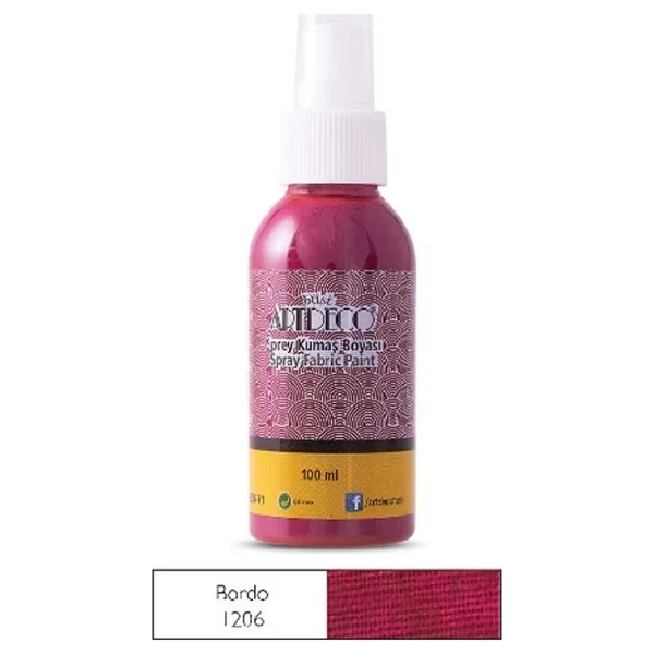 Artdeco 1219 100 Ml Beyaz Sprey Kumaş Boyası - Görsel 4