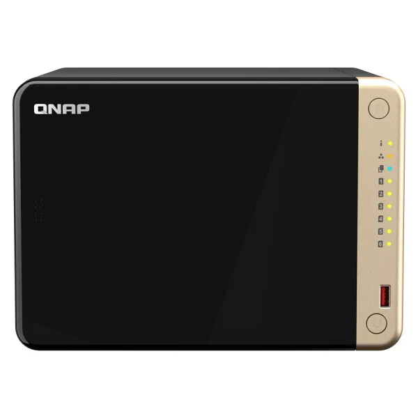 Qnap Ts-664 8 GB 8 Yuvalı 250 TB Destekli Nas Depolama Ünitesi - Görsel 4