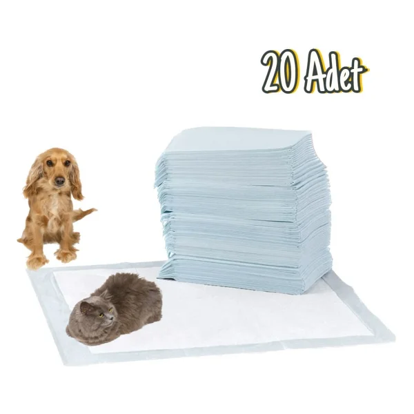 Pure Med 60x90 Cm Kedi Köpek Çiş Pedi 20 Adet - Görsel 3