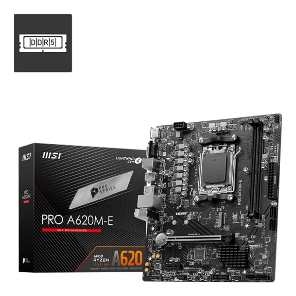 Msı Pro A620m-E AMD Am5 DDR5 Micro Atx Anakart - Görsel 9