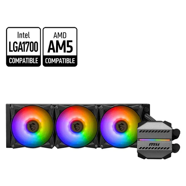Msı Mag Coreliquid M360 Argb 360 Mm İşlemci Sıvı Soğutucu - Görsel 3
