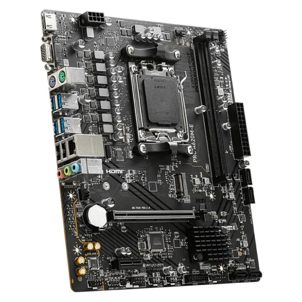 Msı Pro A620m-E AMD Am5 DDR5 Micro Atx Anakart - Görsel 3