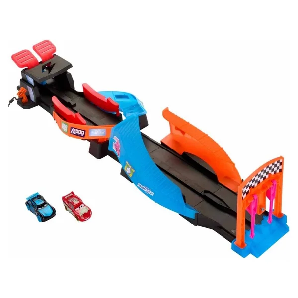 Disney Cars Karanlıkta Parlayan Yarışçılar Pist Seti Hpd80 - Görsel 3