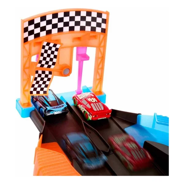 Disney Cars Karanlıkta Parlayan Yarışçılar Pist Seti Hpd80 - Görsel 5