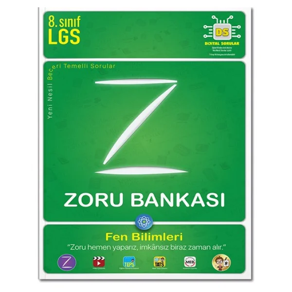 Tonguç Akademi 8. Sınıf Lgs Fen Bilimleri Zoru Bankası - Görsel 3