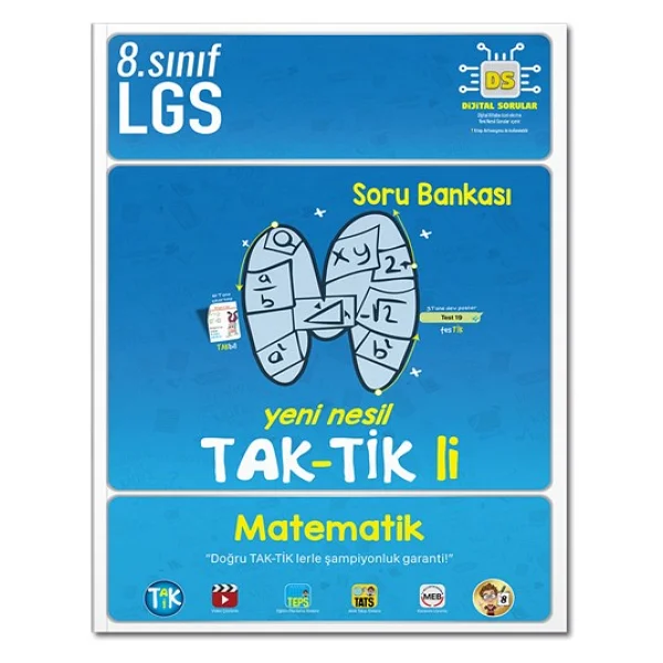 Tonguç Akademi Taktikli 8. Sınıf Lgs Matematik Soru Bankası - Görsel 3