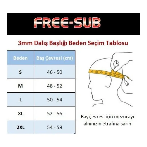 Free-Sub 3mm Dalış Başlığı - Görsel 2