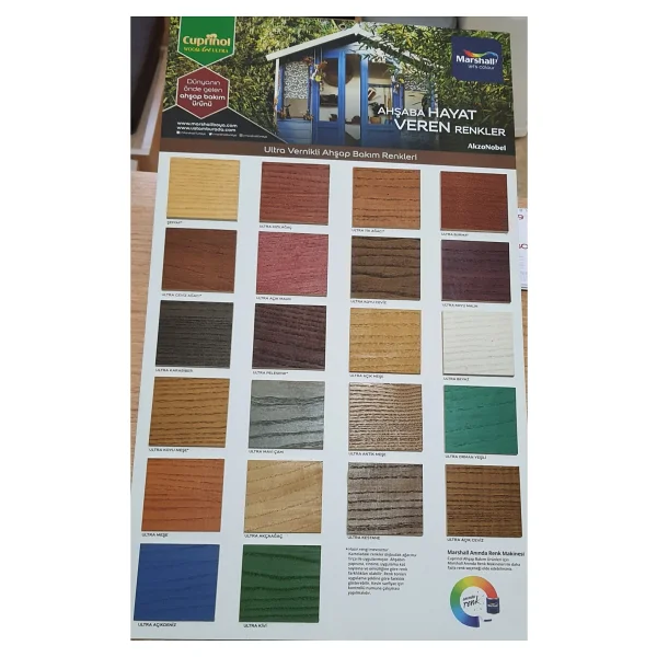 Marshall Cuprinol Woodart Ultra 2.5 Lt Vernikli Ahşap Koruyucu - Görsel 2