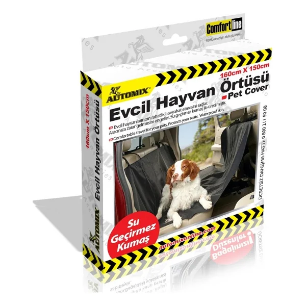 Automix Su Geçirmez Evcil Hayvan Örtüsü 160 X 150 Cm - Görsel 3