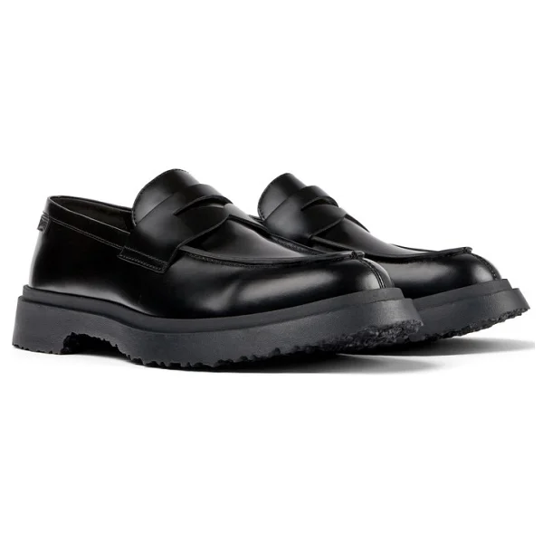 Camper Walden K100633-019 Siyah Erkek Loafer Ayakkabı - Görsel 2