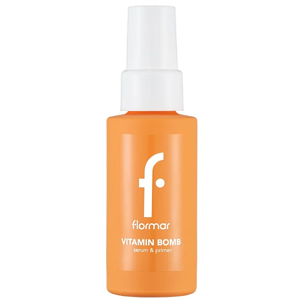 Flormar Vitamin Bomb Canlandırıcı Etkili Vitamin İçeren Serum 30 Ml Makyaj Bazı - Görsel 8