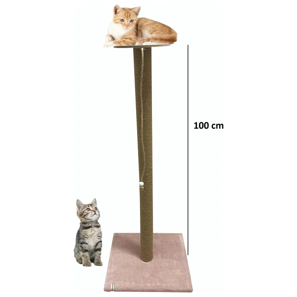 Nursoft Büyük 100 Cm Kedi Tırmalama Tahtası - Görsel 3
