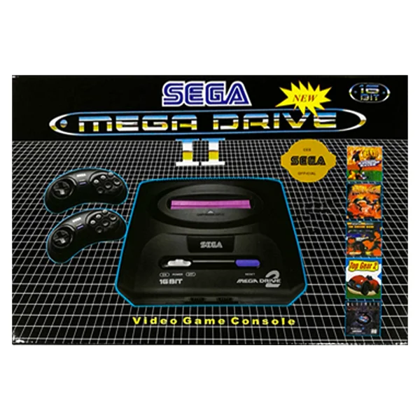 Sega Mega Drive 2 Efsane 16 Bit 48 Oyunlu Çift Kol Retro Oyun Konsolu - Görsel 5