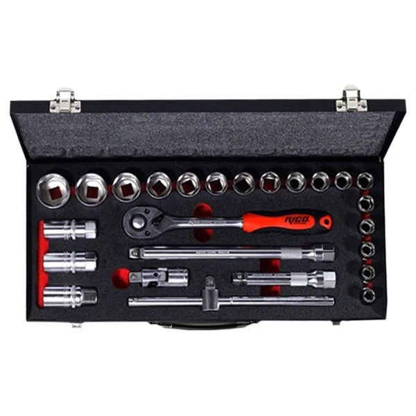 Rico 006-Rc1126 1/2" 6 Köşe 25 Parça Lokma Takımı - Görsel 2