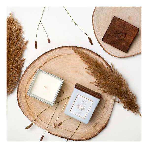 Aroma Home Soya Series Kokulu Mum Raspberry Jasmine 155gr. - Görsel 4