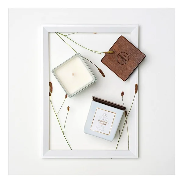 Aroma Home Soya Series Kokulu Mum Raspberry Jasmine 155gr. - Görsel 5