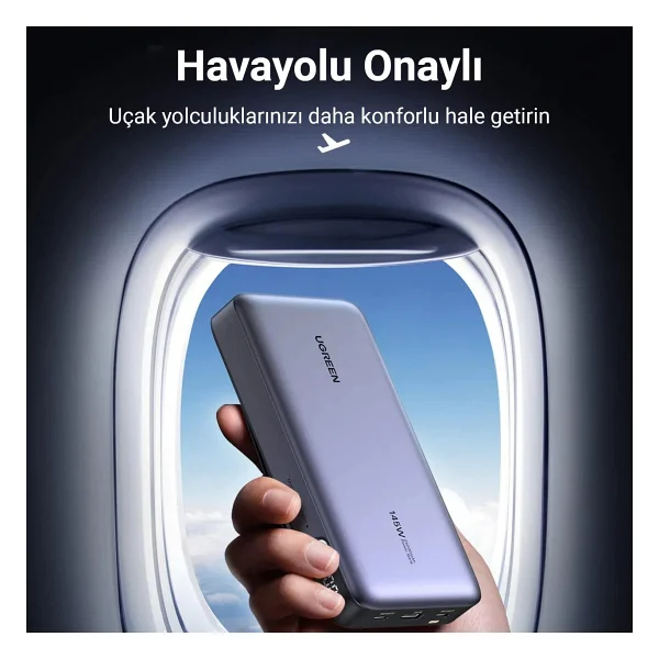 Ugreen 90597a 25000 mAh Hızlı Şarj Powerbank - Görsel 3