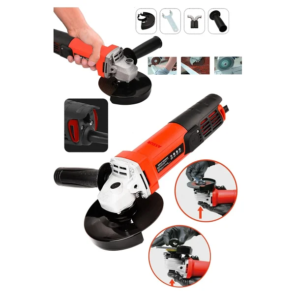 Sturdy Rapıdo Quıck Metal Kesme Taşlama Makinası Devirsiz 125 Mm 550 W - Görsel 2