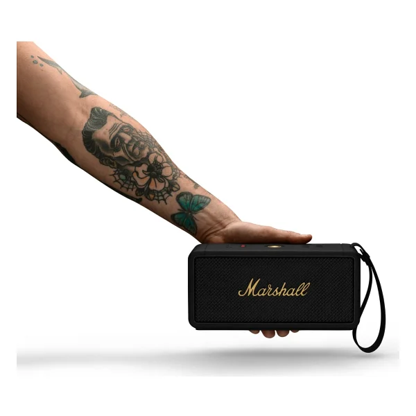 Marshall Middleton Siyah Bluetooth Hoparlör - Görsel 2