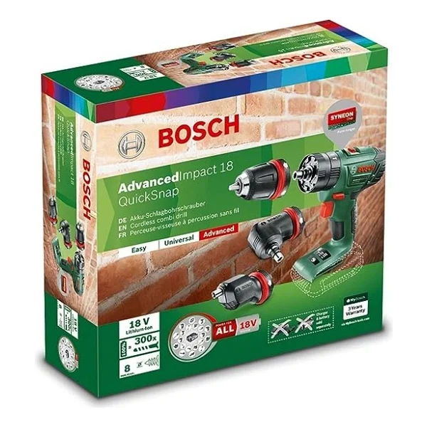 Bosch Advancedımpact 18 Aküsüz Darbeli Vidalama Makinesi - Görsel 3
