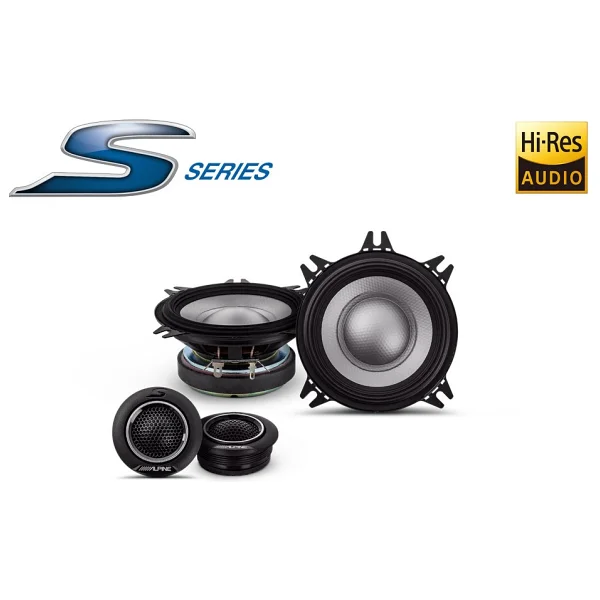 Alpine S2-S40c 140 W 10 Cm Komponent Oto Hoparlör - Görsel 6