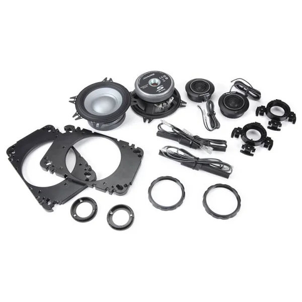 Alpine S2-S40c 140 W 10 Cm Komponent Oto Hoparlör - Görsel 4