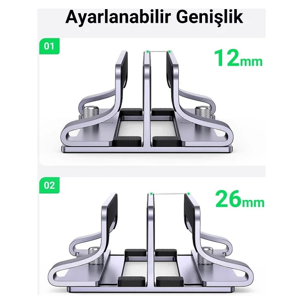 Ugreen 60643 Dikey Tablet Standı - Görsel 2