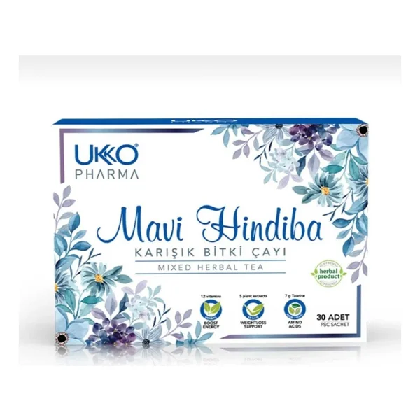 Ukko Pharma Mavi Hindiba Karışık Bitki Çayı 30'lu - Görsel 4