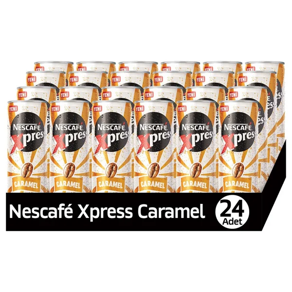 Nescafe Xpress Caramel 24x250 Ml - Görsel 4