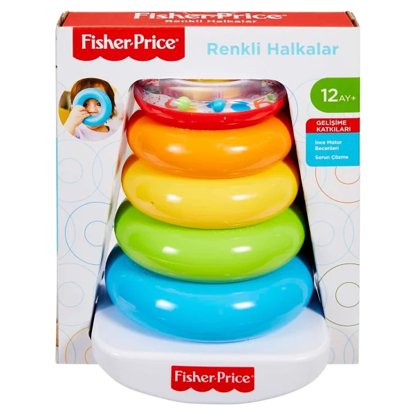 Fisher Price Renkli Halkalar - Görsel 2