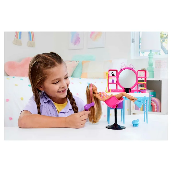 Barbie Muhteşem Kuaför Oyun Seti Hkv00 - Görsel 4