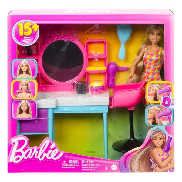 Barbie Muhteşem Kuaför Oyun Seti Hkv00 - Görsel 8