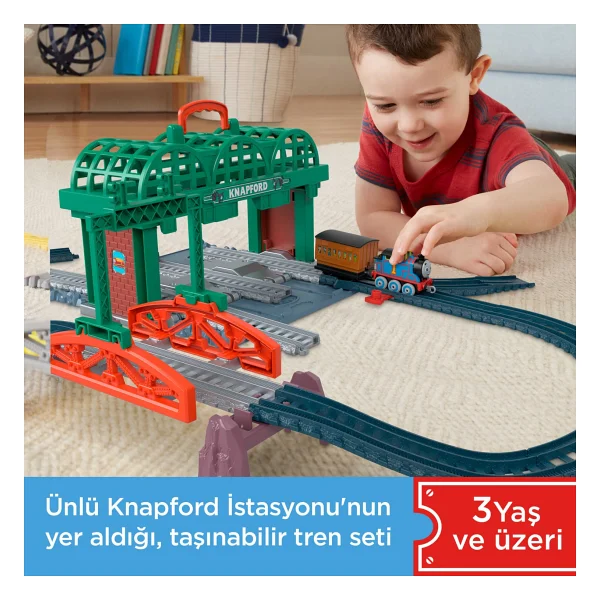 Thomas Ve Arkadaşları Knapford İstasyonu Oyun Seti Hgx63 - Görsel 8