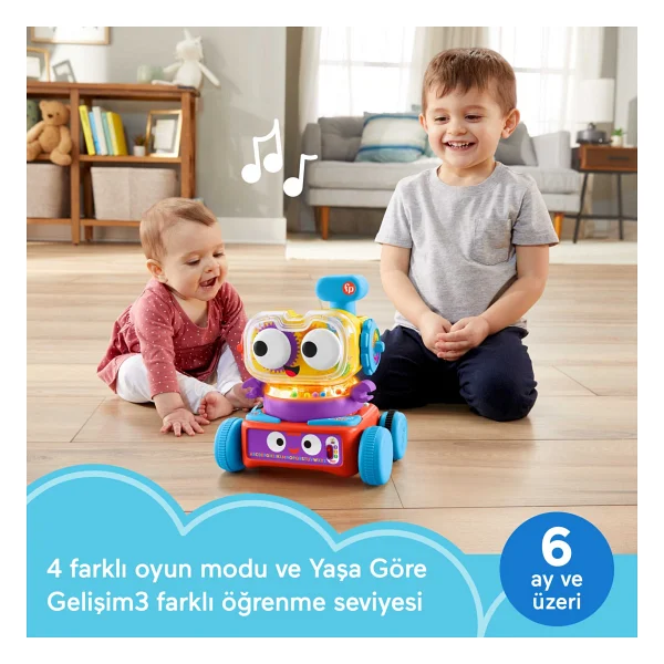 Fisher Price 4'ü 1 Arada Eğlenceli Robot Hck43 - Görsel 3