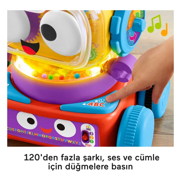 Fisher Price 4'ü 1 Arada Eğlenceli Robot Hck43 - Görsel 4