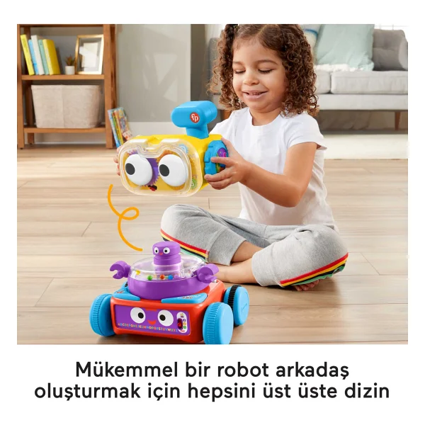 Fisher Price 4'ü 1 Arada Eğlenceli Robot Hck43 - Görsel 5
