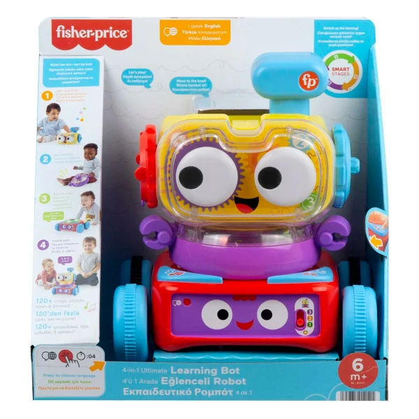 Fisher Price 4'ü 1 Arada Eğlenceli Robot Hck43 - Görsel 6