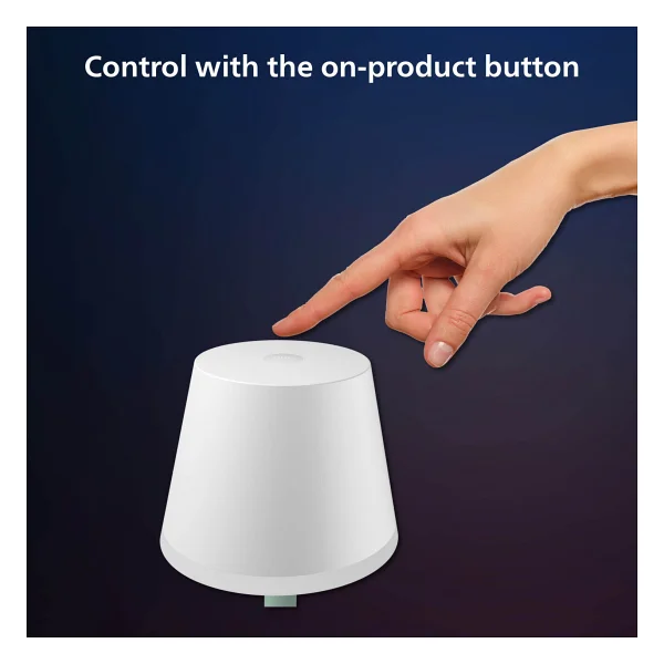 Philips Hue Go Belle Taşınabilir Akıllı Masa Lambası - Görsel 2
