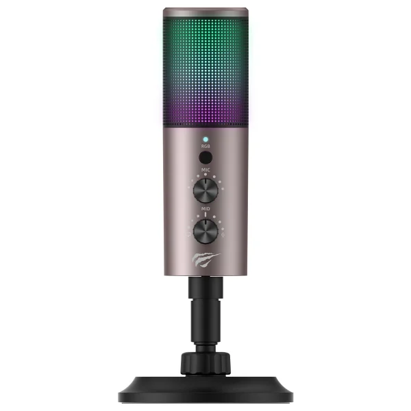 Havit Gamenote Gk61 RGB Profesyonel Oyuncu Ve Yayıncı Mikrofonu - Görsel 8
