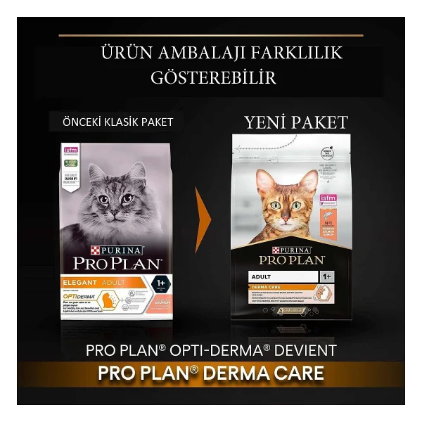 Pro Plan Derma Care Somonlu 10 Kg Yetişkin Kedi Maması - Görsel 6