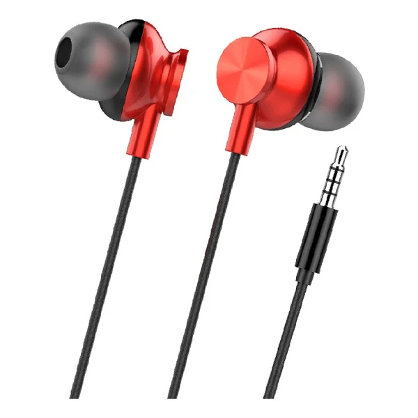 Linktech H340 Mikrofonlu 3.5mm Kulak Içi Kablolu Kulaklık - Kırmızı - Görsel 2