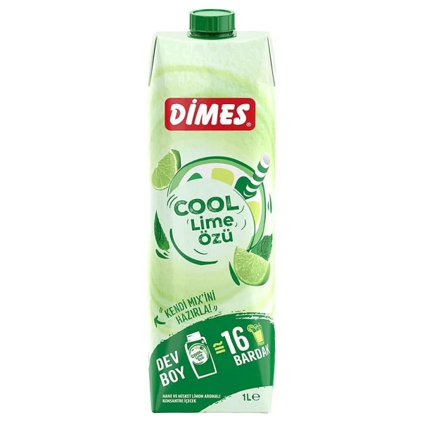 Dimes Cool Lime Özü 1 Lt - Görsel 2