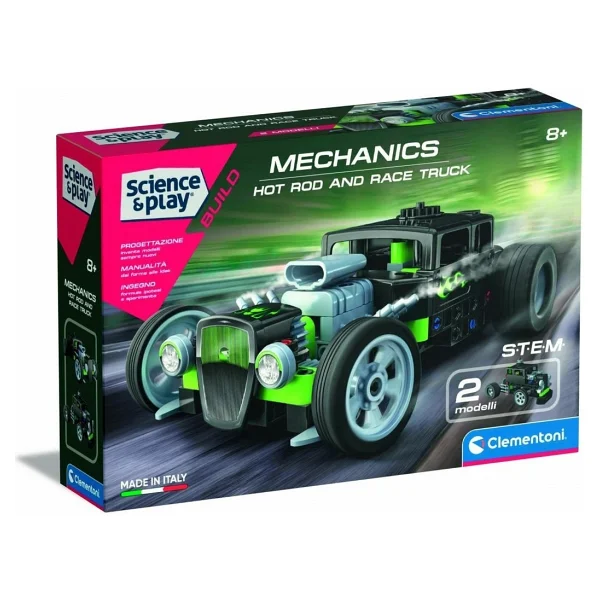 Clementoni Mekanik Laboratuvarı Hot Rod Ve Race Truck 75076tr - Görsel 9