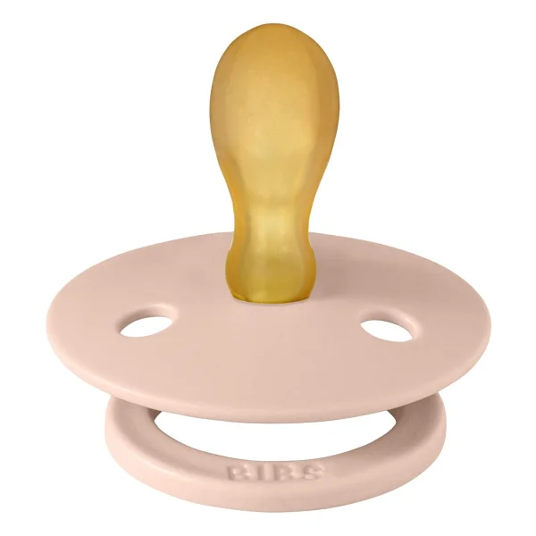 Bibs Colour Simetrik Blush 6-18 Ay Kauçuk Emzik - Görsel 3