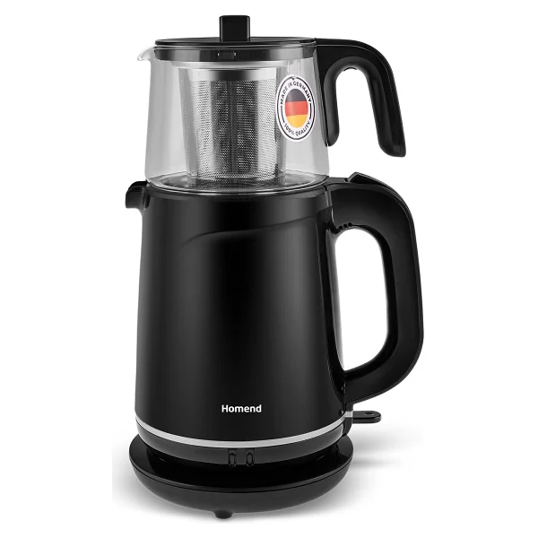 Homend Royaltea 1744h 1800 W Cam Demlikli Çay Makinesi - Görsel 5