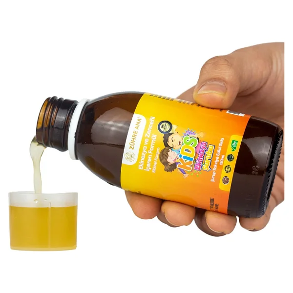 Zühre Ana Kids Ekinezya Ve Zencefil Şurubu 150 Ml - Görsel 5