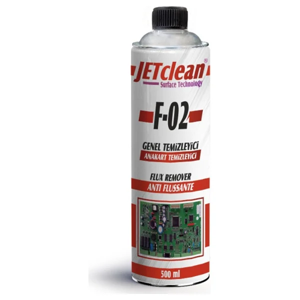 Jetclean F-02 500 Ml Flux Anakart Temızleme Sprey - Görsel 2