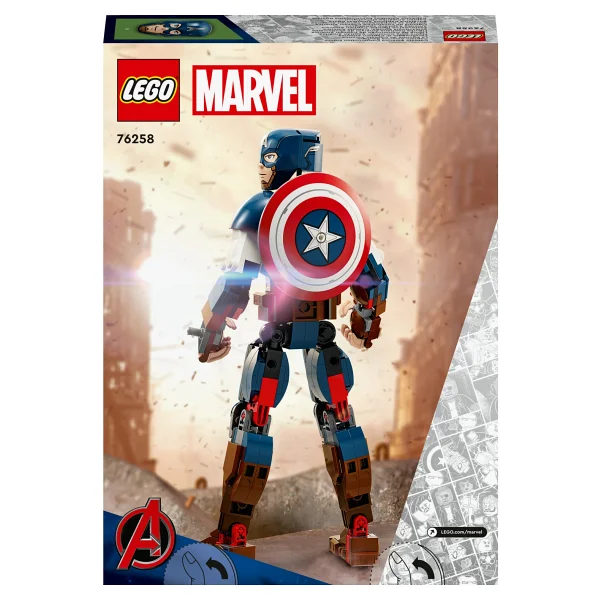 Lego 76258 Marvel Kaptan Amerika - Görsel 4
