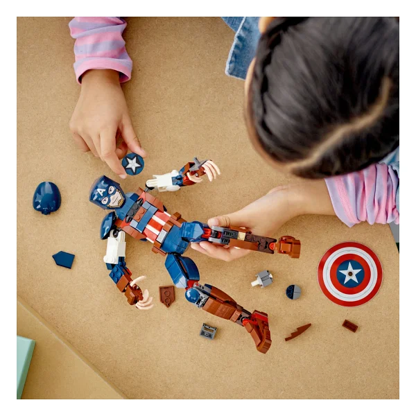 Lego 76258 Marvel Kaptan Amerika - Görsel 9