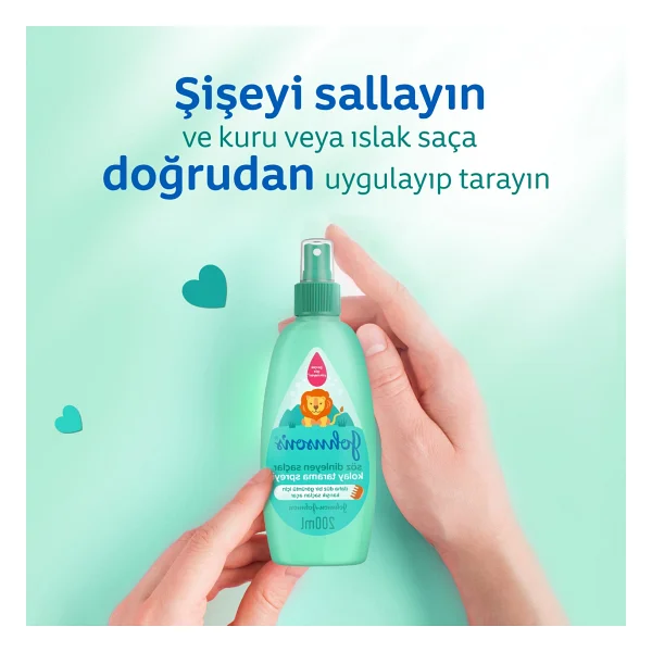 Johnson's Baby Söz Dinleyen Saçlar Bebek Şampuanı 200 Ml - Görsel 4